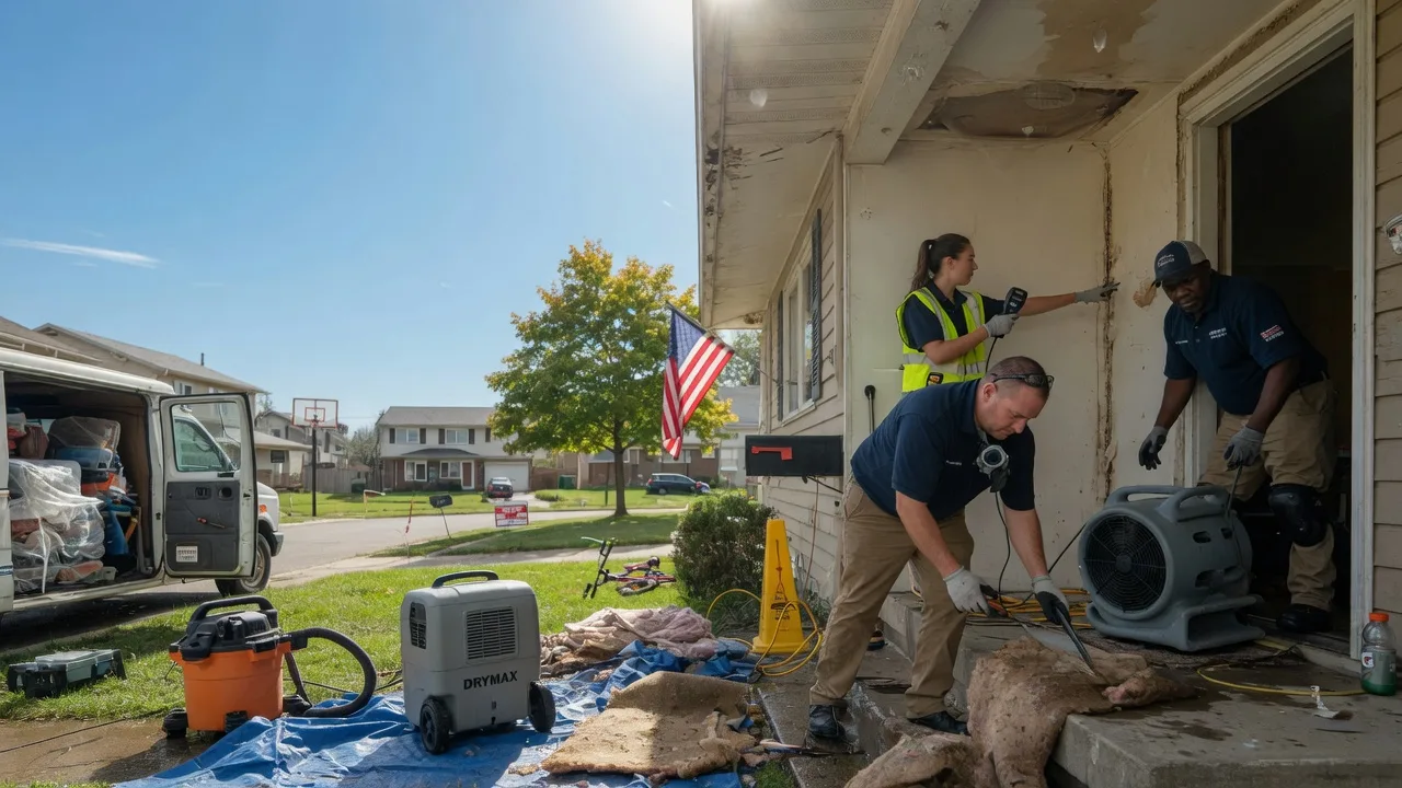 Water Damage Restoration in New Paris, PA near me